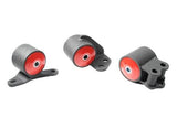 Innovative 92-95 Civic B/D Series Black Steel Mounts 75A Bushings (3 Bolt)
