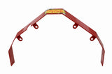 This safety shield fits small block Chevy engines and transmissions.